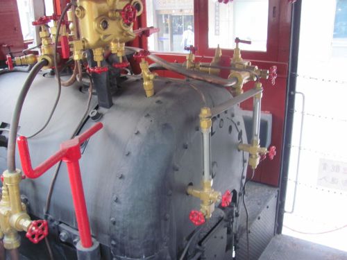 SLの運転席の中