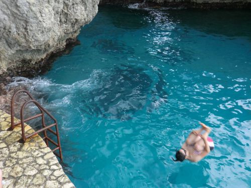 ジャマイカの西側ネグリルにて