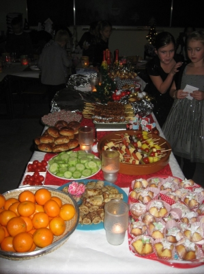 昨年までは、このような感じのディナー