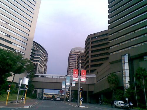 ヨハネスブルグのサントン中心部