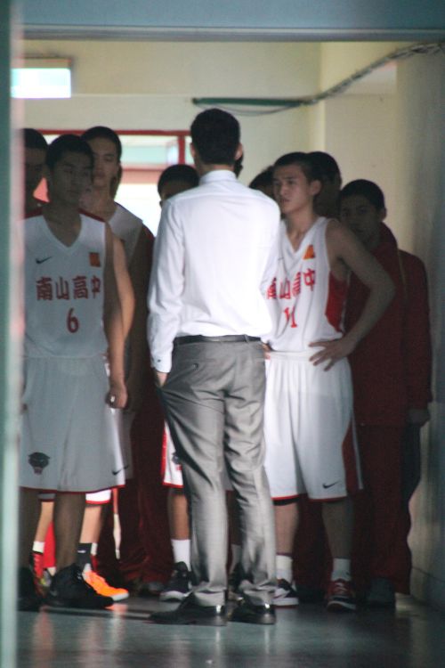 11月24日のハーフタイムの様子