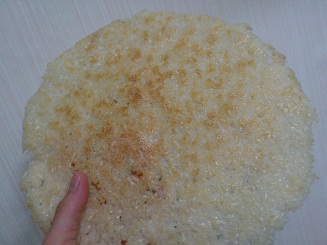 我が家のフライパンで作ったおこげ