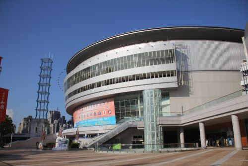 会場の高雄アリーナ