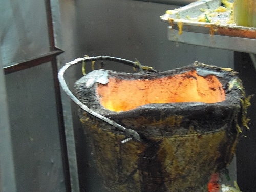 熱々の炭火が決め手