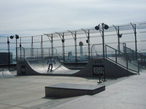 これがランプと呼ばれる坂。