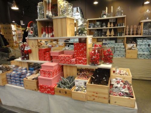 クリスマスグッツコーナー