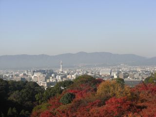 清水寺からの眺め