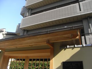 マンションの入り口