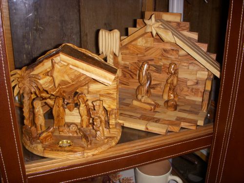 オルゴール付きのプレゼピオ