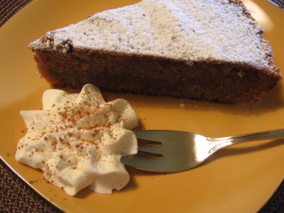 これが噂の、｢黒豆ケーキ｣。