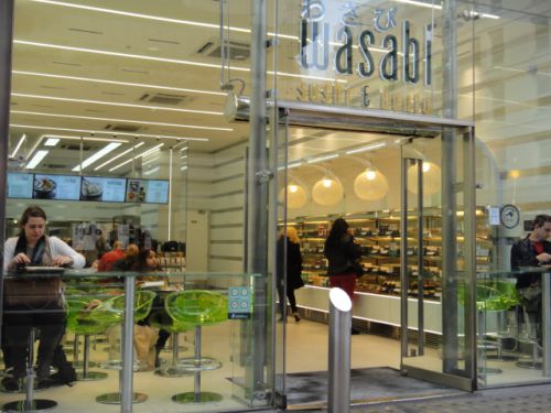 何件も見かけた「わさび」