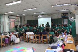 まずは、歓迎セレモニー