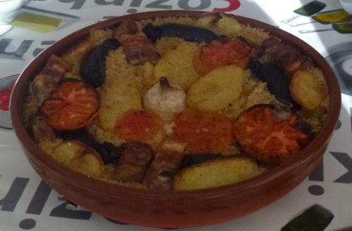 オーブンで15〜20分、ブイヨンがすべてお米に吸われたら完成！