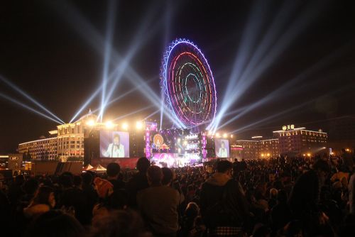 自分の位置からステージを撮影