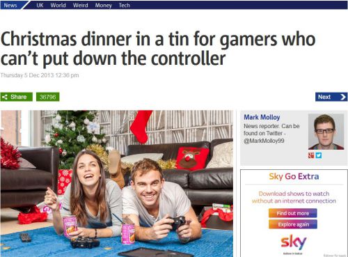http://metro.co.uk/2013/12/05/christmas-dinner-in-a-tin-for-gamers-4216830/　より