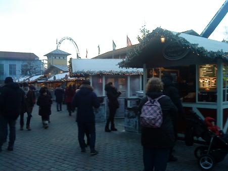 今シーズンからクリスマス後も営業のリーセベリ、12月28日の園内の様子