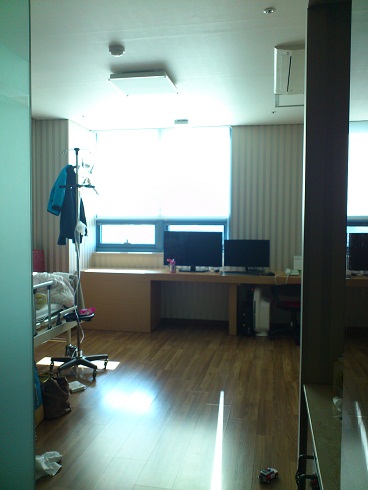 室料だけでも1泊12万ウォン（約11870円）の個室