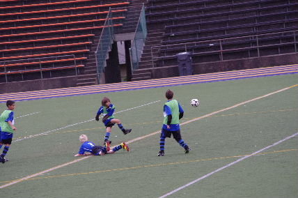 サッカーは秋から冬のスポーツとして人気