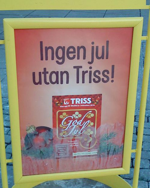 クリスマス企画のスクラッチ宣伝