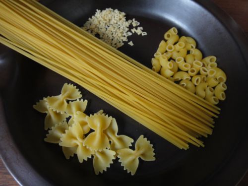家に買って帰ったパスタ