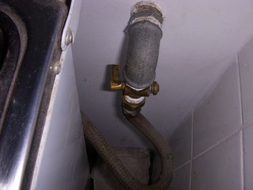 都市ガスの元栓。ブラジル人からはガスの元栓を閉めて外出する話を聞かない