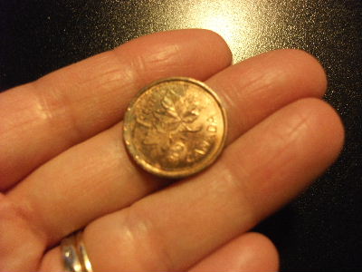 名残惜しい？1セント硬貨