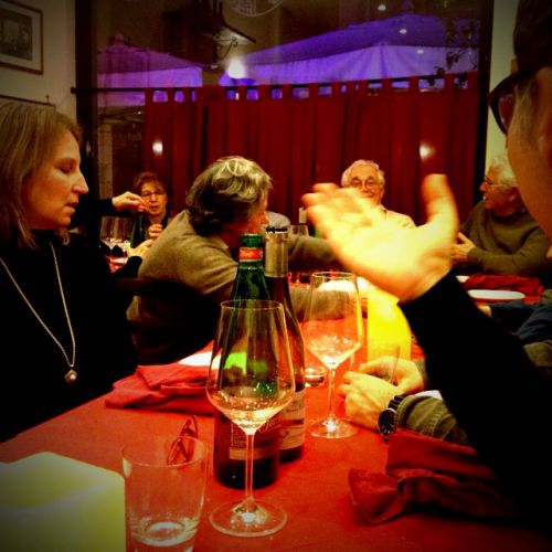 話始めるとイタリア人は止まらない