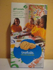 私が買ったのは素朴な味のショートブレッドクッキー。 同僚のお嬢さん手書きのお礼カード付きでした