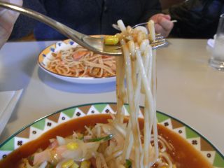 パスタの麺