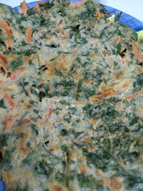 ヨモギチヂミはスッジョンと言います