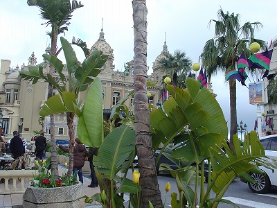 もっとも賑やかな地域の一つ、モンテカルロにあるカジノ前。