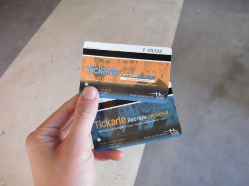 これが人数分もらえるトラムチケット