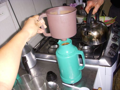 保温ポット用の抽出器