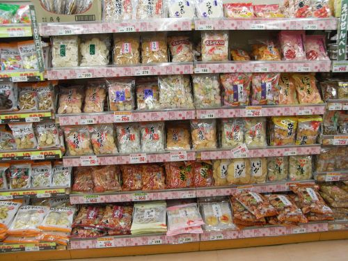 沢山のえびせん