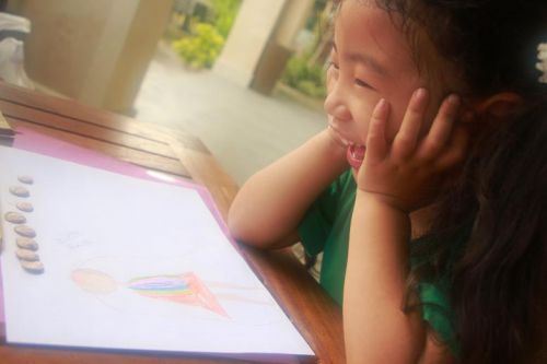 プリキュアを描いてもらいました