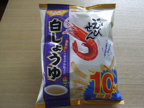 東海地方限定商品　白しょうゆ味