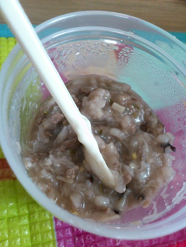 生後11ヶ月の子を持つ友人手作り離乳食