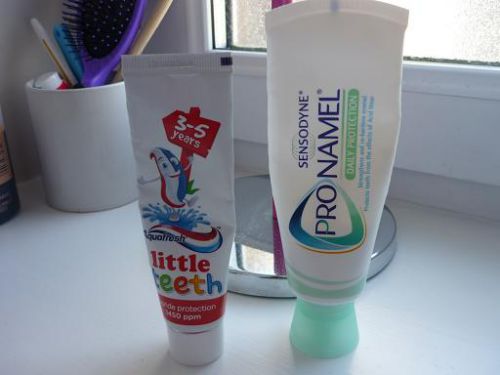 我が家の歯磨き粉