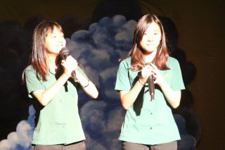 在校生のあいさつ