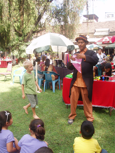 呪文を唱えると、あら、不思議！