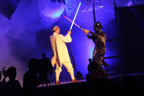 ダースベーダーと対決！