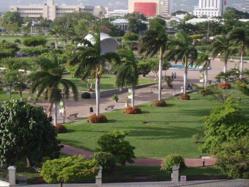 JICAドミトリー目の前にある公園