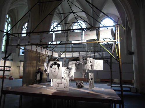 しっかり土俵も設置