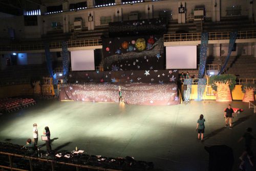 リハーサルは18:00過ぎまで行なわれました