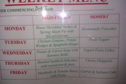 6月第1週の献立