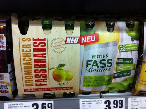 りんご味のノンアルコール。これはもうビールじゃない？！