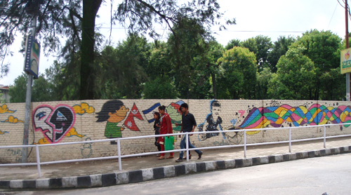 ネパール・イスラエル友好を記念して。