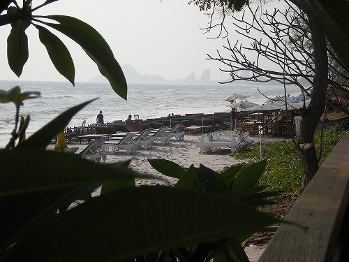 ホアヒンはビーチの美しさも高得点