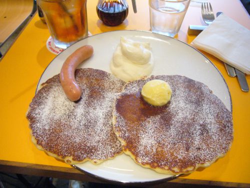 ホノルルパンケーキ　ナッツ&メープル