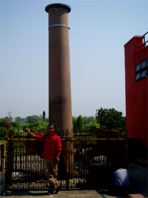 アショカ王の石柱に「仏陀が生まれたこの村に、、、」という文が刻まれています。